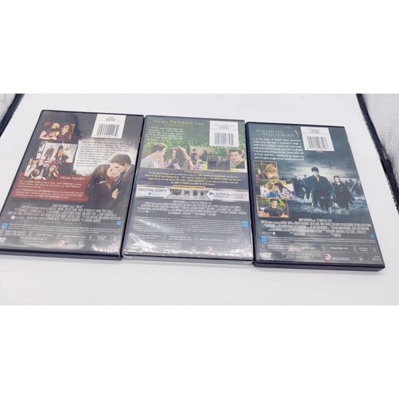 Twilight Saga DVDs Twilight Breaking Dawn (NEW) Eclipse DVD Lot Set Of 3 Movies - Picture 2 of 7